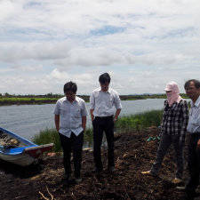 Consulting on organic fertilizer production for enterprise in Kien Giang